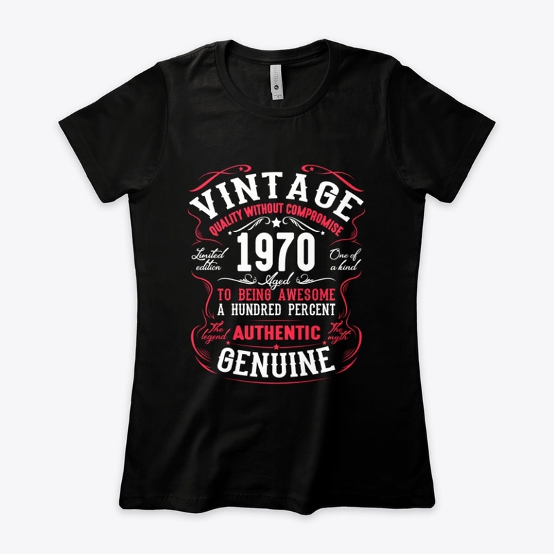 Vintage 1970 birthday Gift ideas