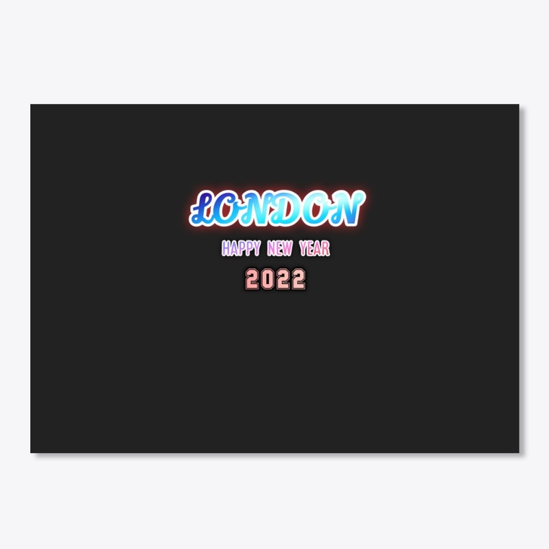 London happy new year 2022