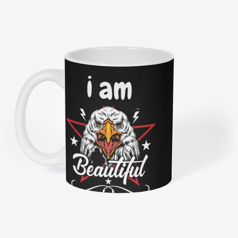 Fakhta Products I am beautiful Mug