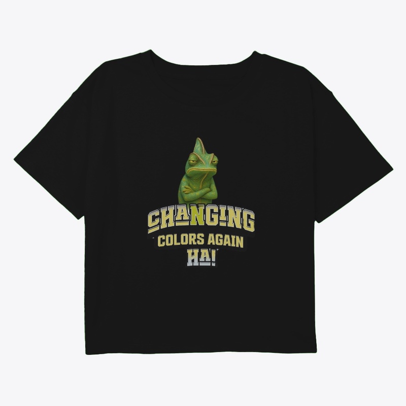 Sarcastic Chameleon Tee and Accessories