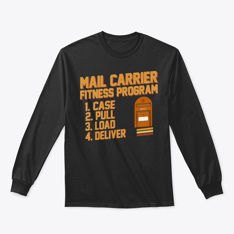 Funny Mail Carrier Gift Fitness Program