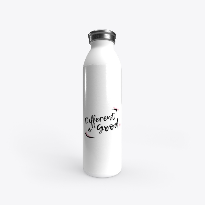 Different is Good Water Bottle