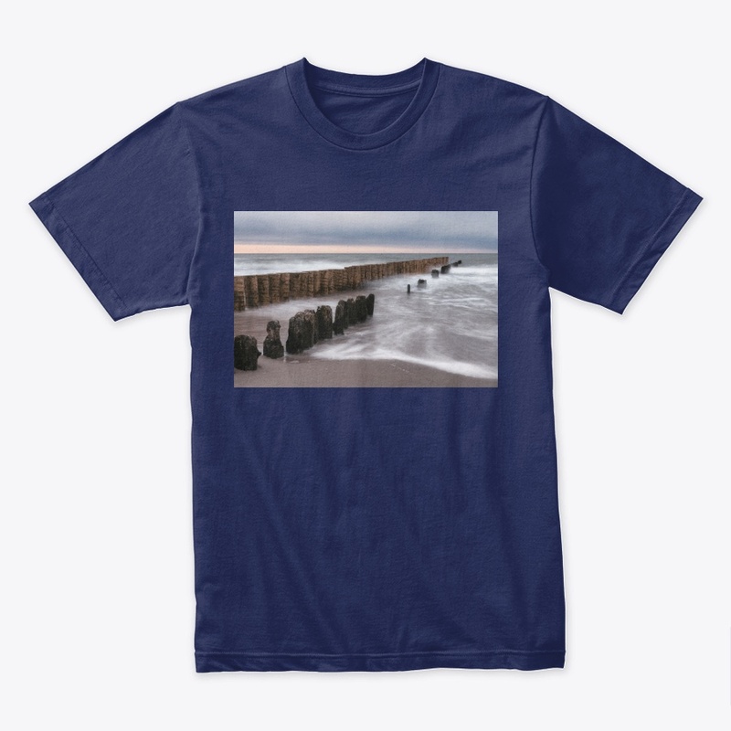 Landscape Stone Line With Waterfront 