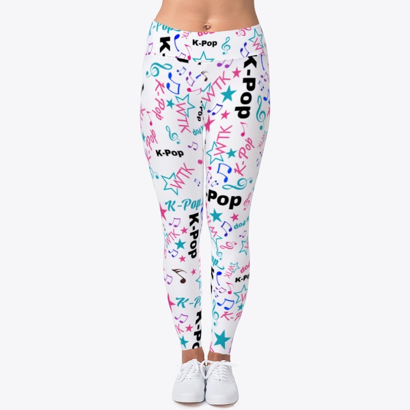 K-Pop WTK Music Note Pattern