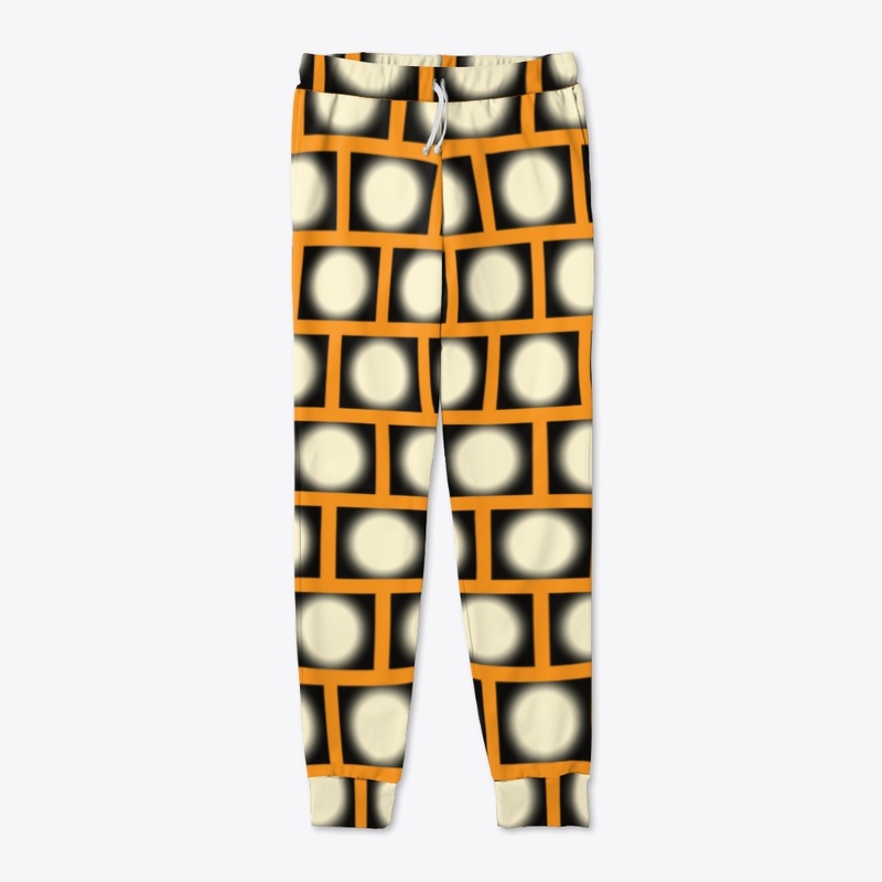 Patterned workout leggings