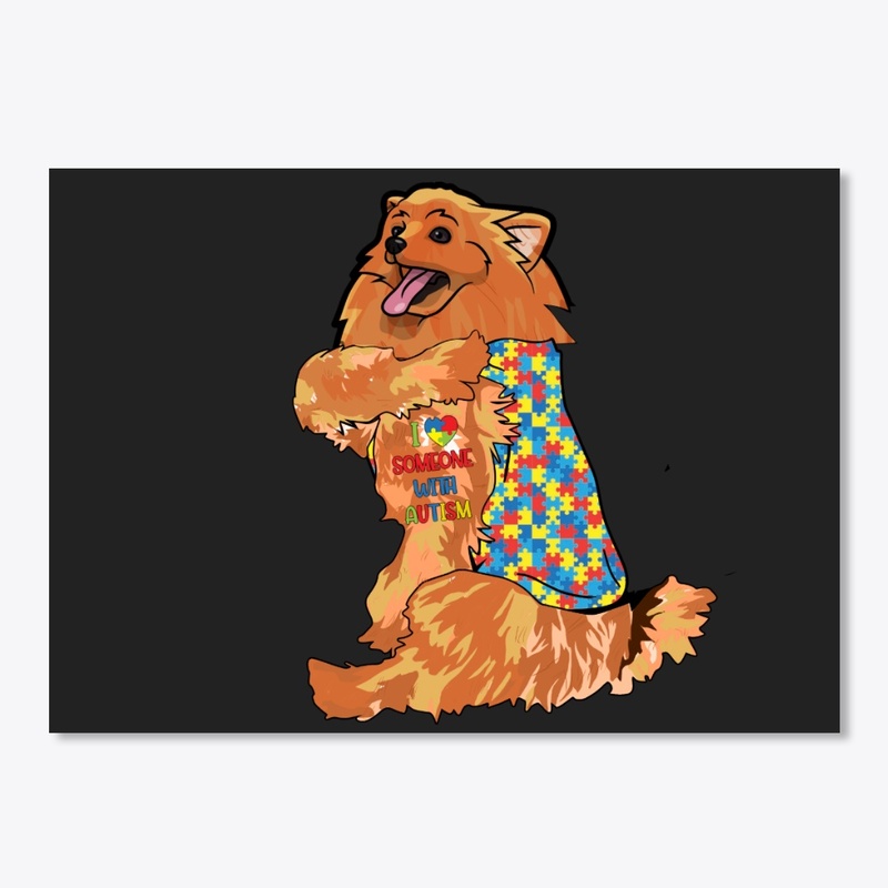 Pomeranian Love Autism