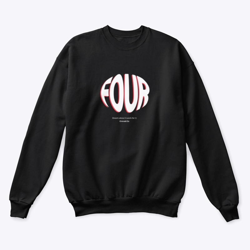 “Four” Unisex Crewneck Sweatshirt