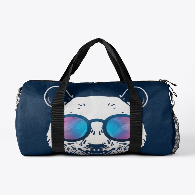 Cute Panda in Sunglasses (Colored+sg06)