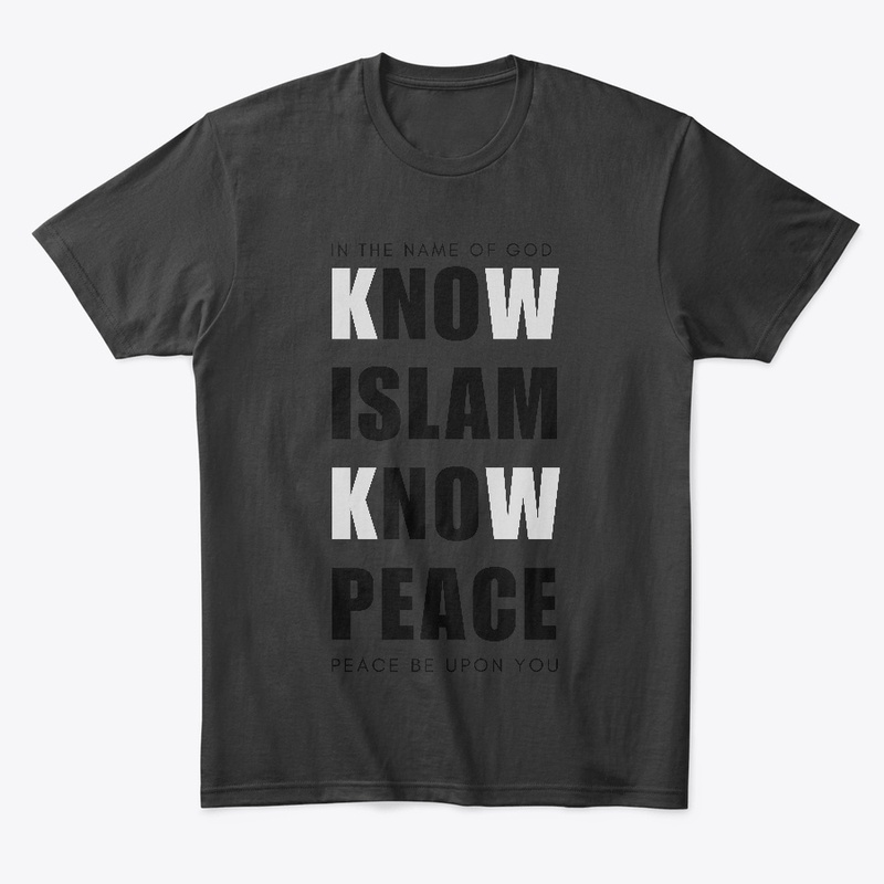 know islam know peace, Muslim shirt