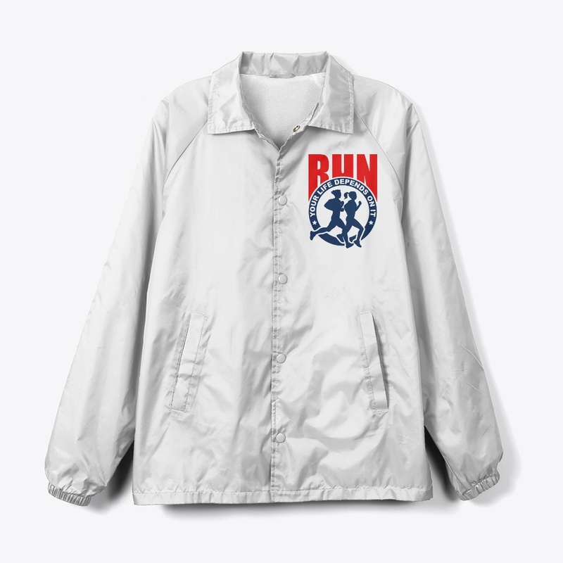 Run 1 - Red and Navy