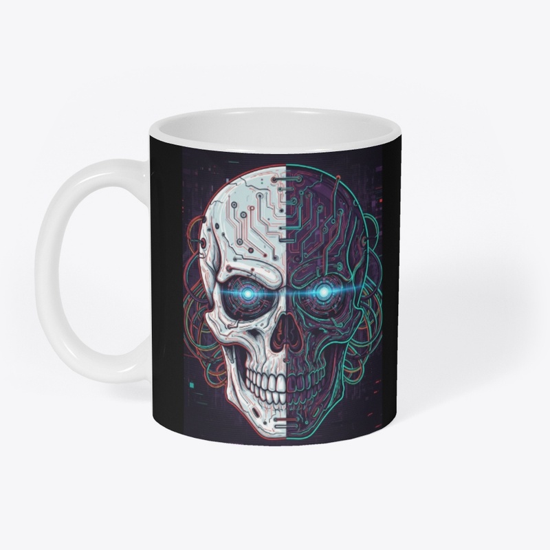 Cyberpunk Skull