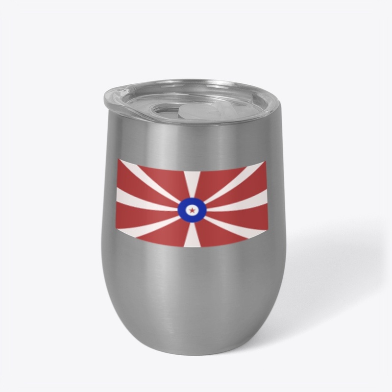 Judas Flag 11 oz Wine Tumbler