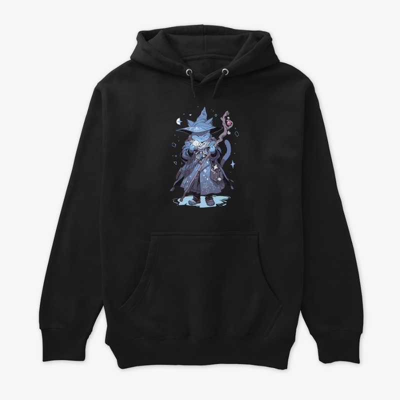 Fantasy Cat Wizard
