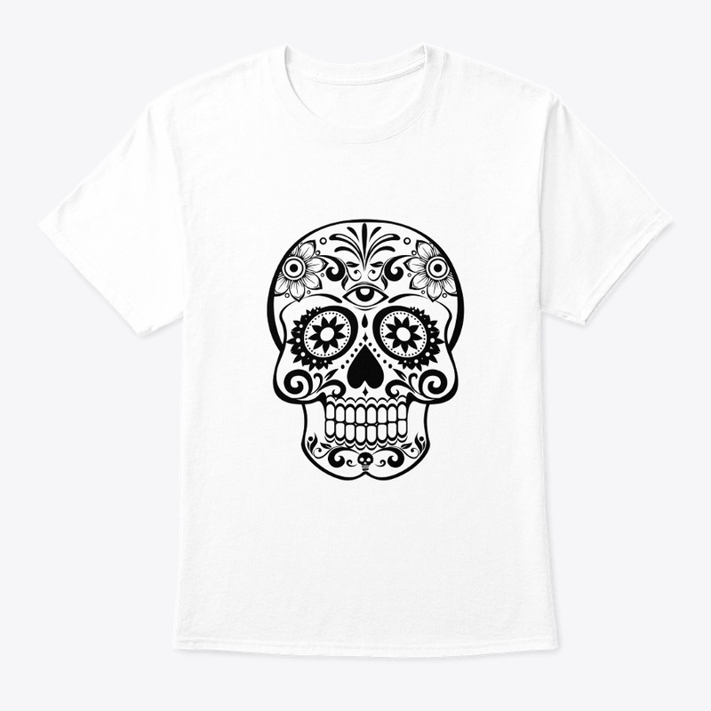 skull head t-shirt