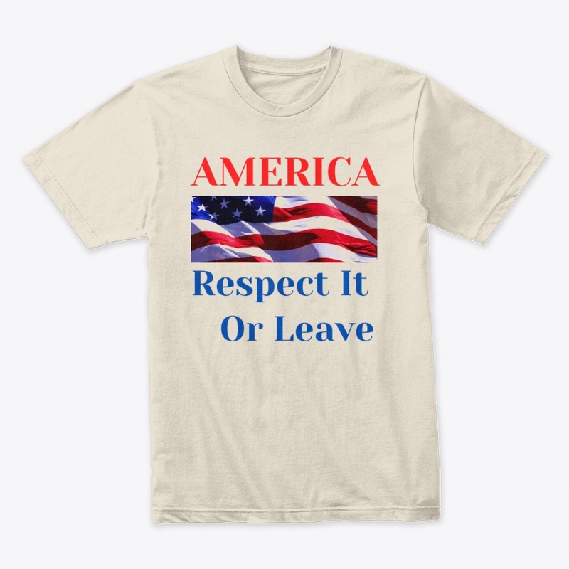America Respect It T Shirt