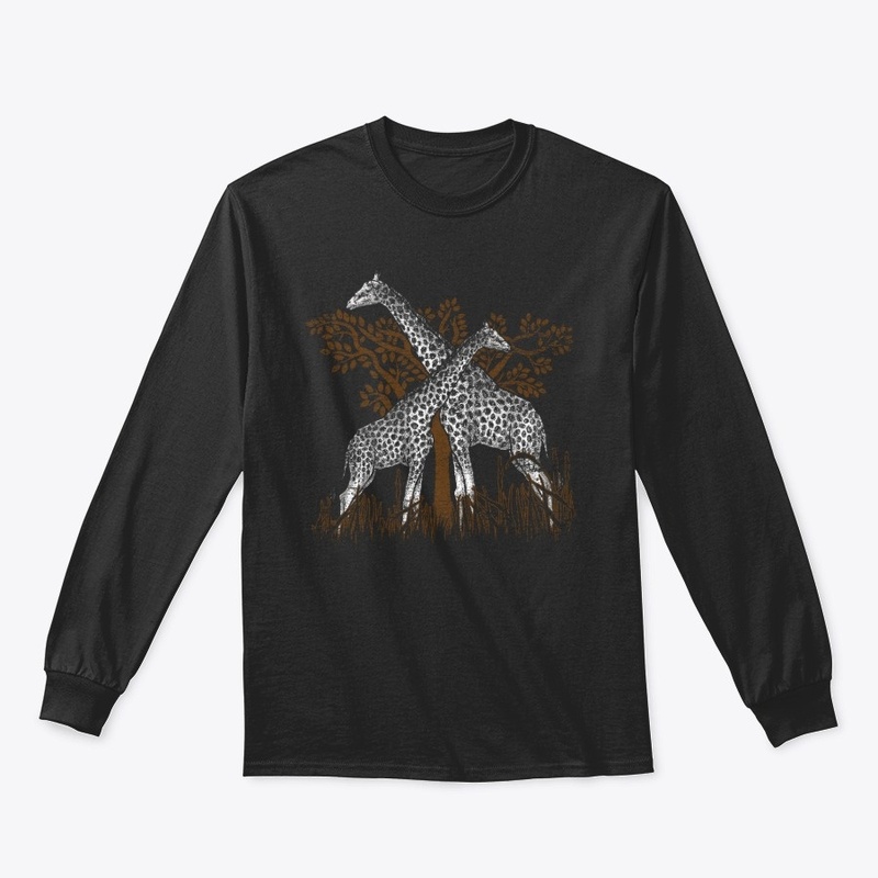 Safari Animal - Giraffes Drawing