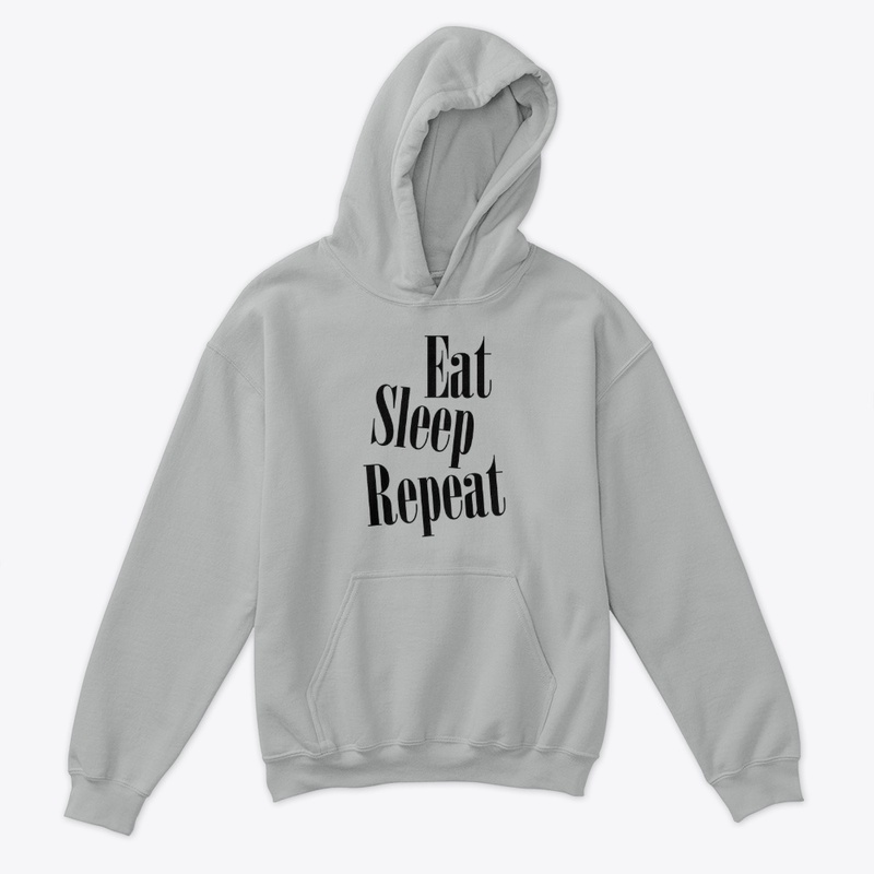 Eat Sleep Repeat Funny Saying