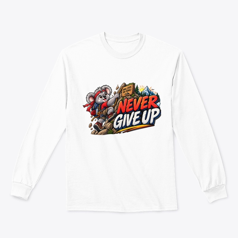 Never Give Up – Funny Koala Climber 
