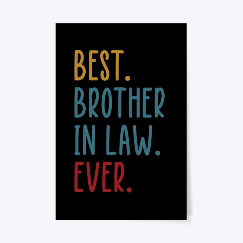 Best Brother-in-law Ever Vintage Graphic