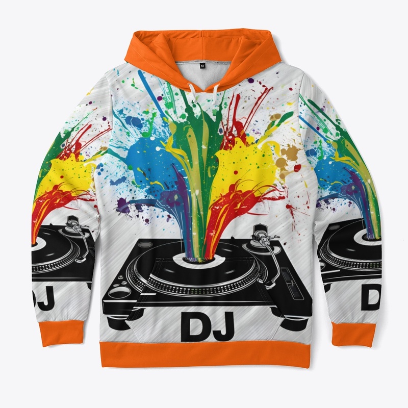 Colorful Turntable Groove