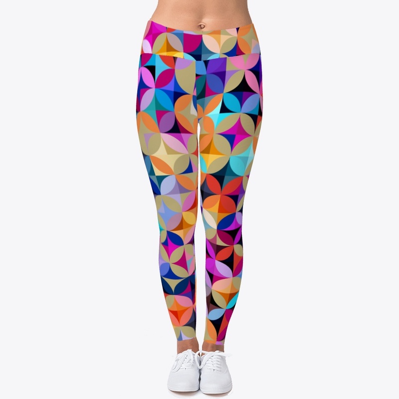 Color Pattern Leggings