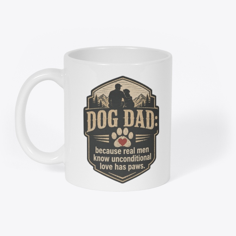 Unconditional Dog Dad Tee