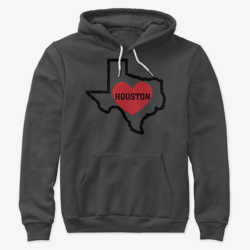 Houston Texas Heart Shirt City State