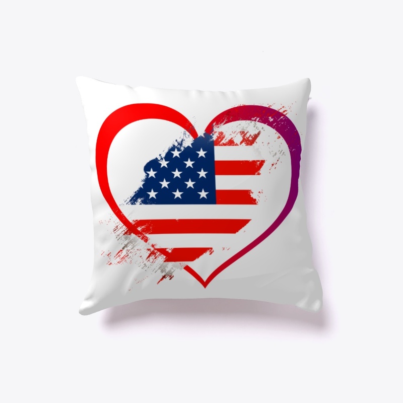 American Heart Flag Tee