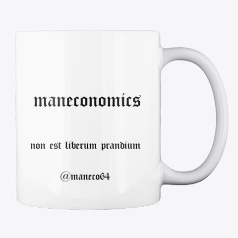 Maneconomics White Kaos Back