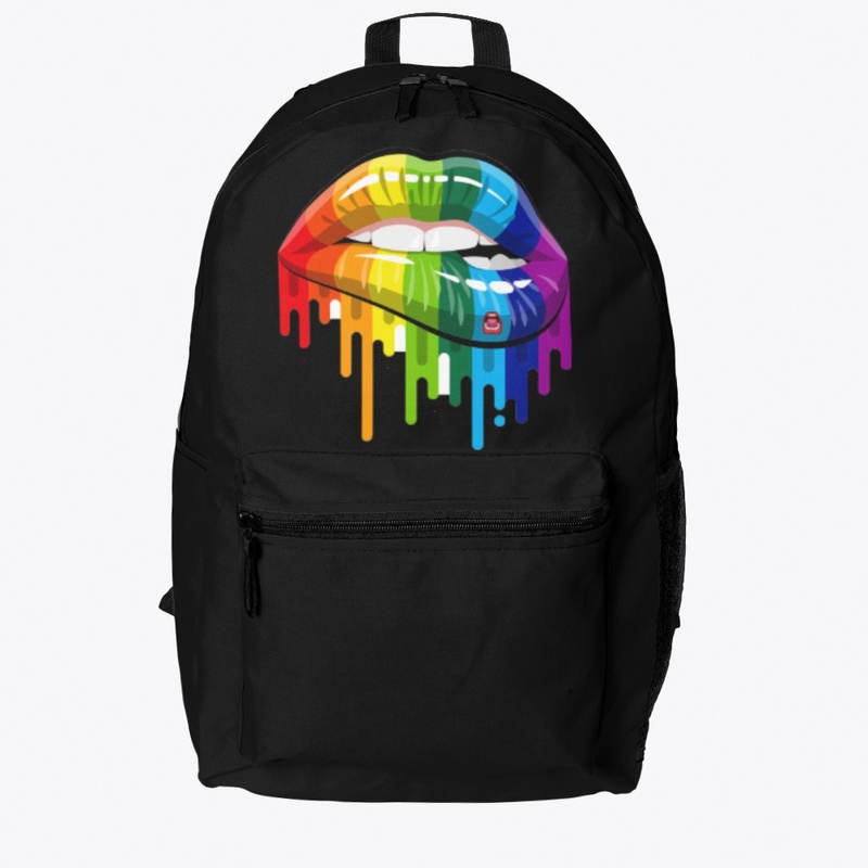 Rainbow lips 