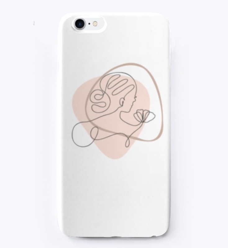 Minimal, Abstract Lady Line