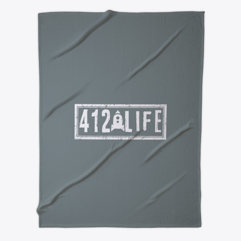 412 LIFE MERCH WHITE LOGO