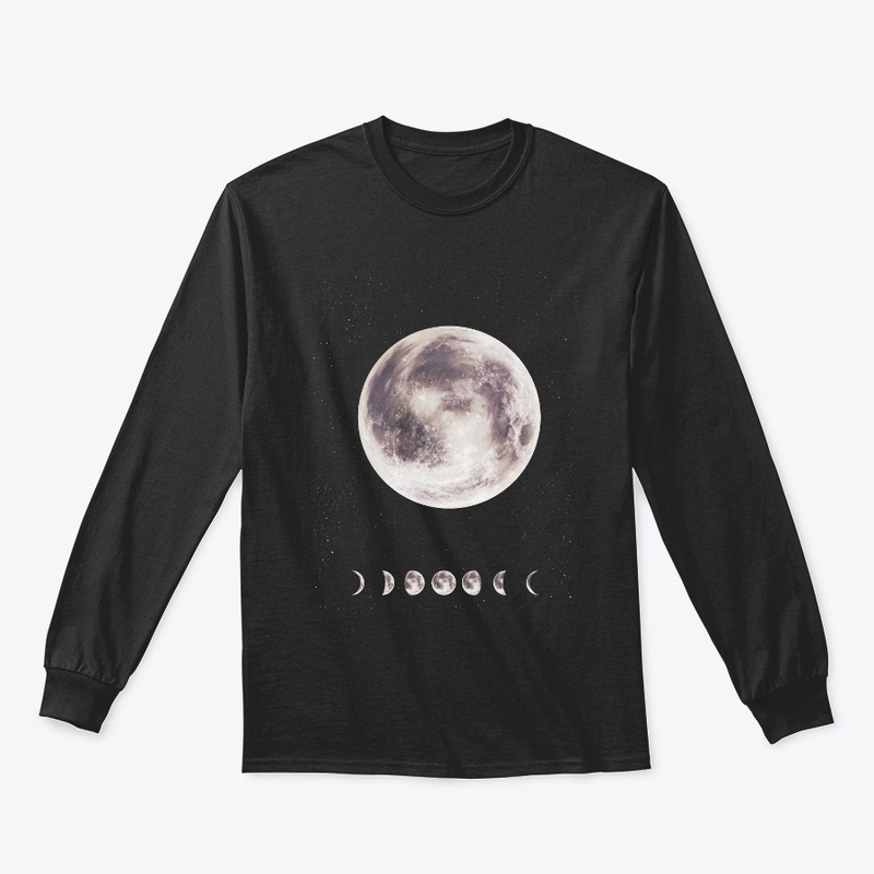 The Moon Phases Space Lunar Design