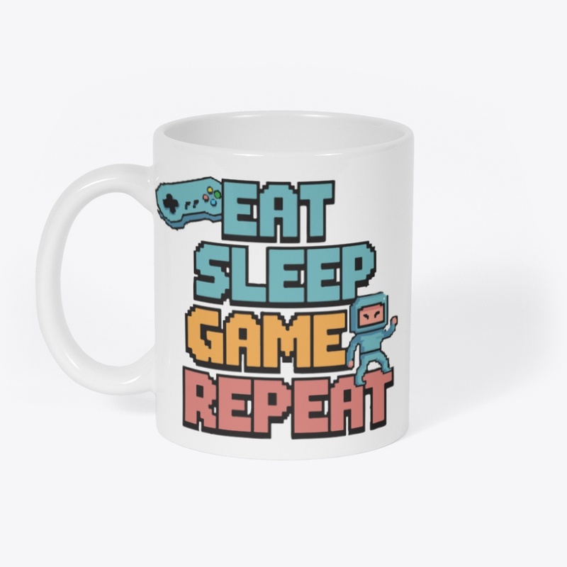 Eat Sleep Game Repeat3