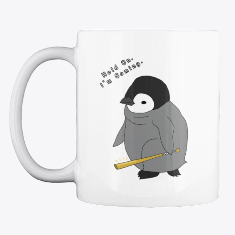 Baseball? - Cute Baby Penguin Design