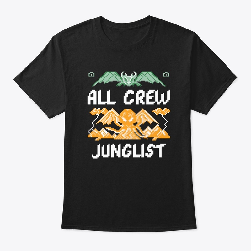 All Crew Junglist Retro Gamer Monster 