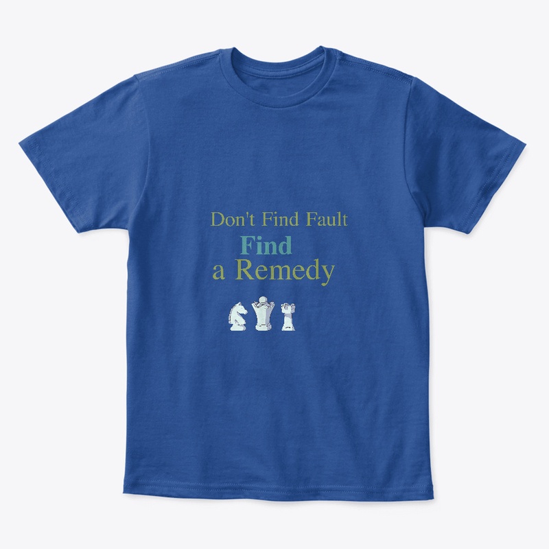 unisex play chess & find remedy T-shirt 