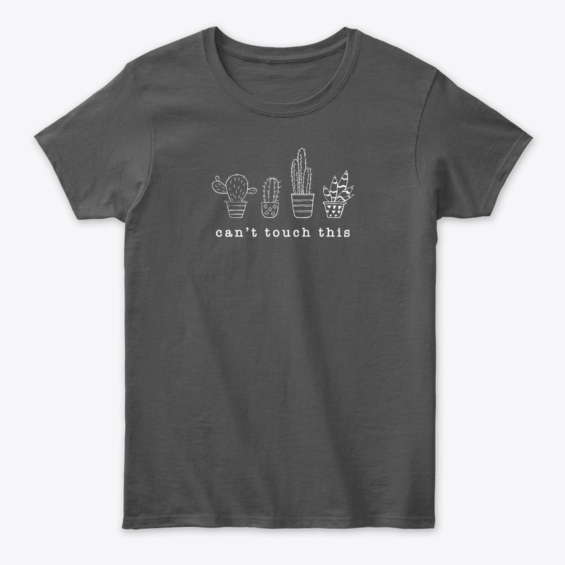 can't touch this cactus design