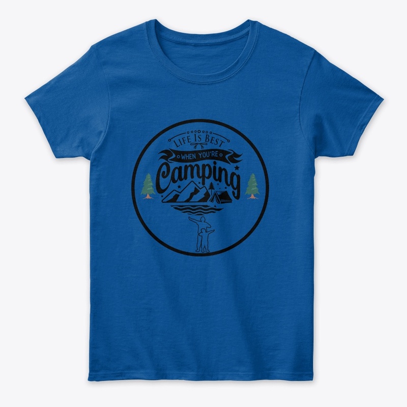 Camping T shirt for Fathers Day