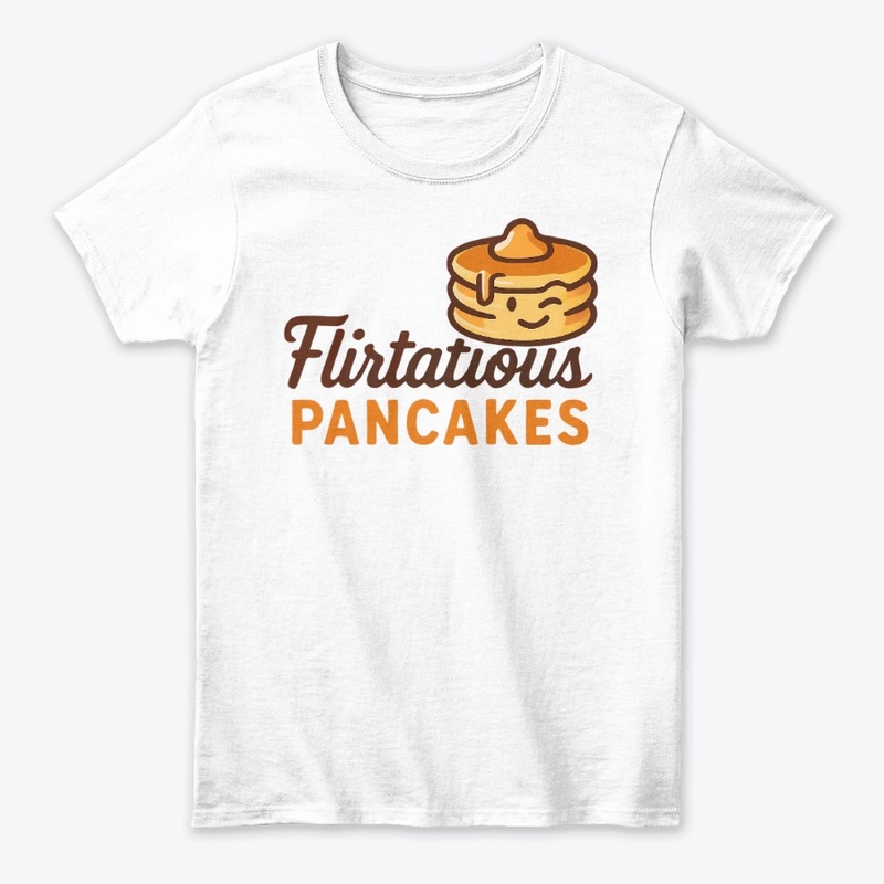 Flirtatious Pancakes Logo Merch