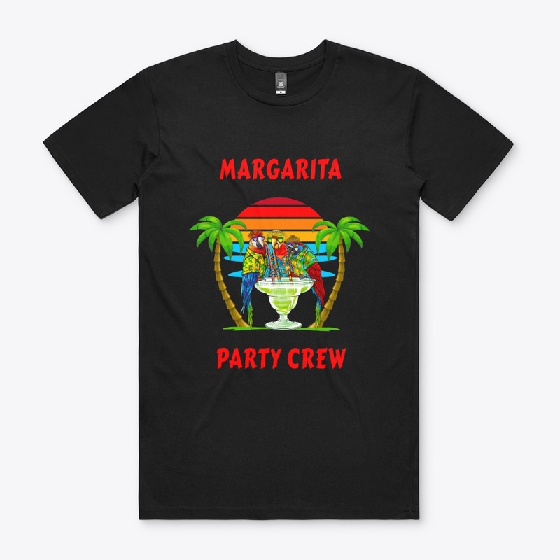 Margarita Party Crew – Parrots Drinking