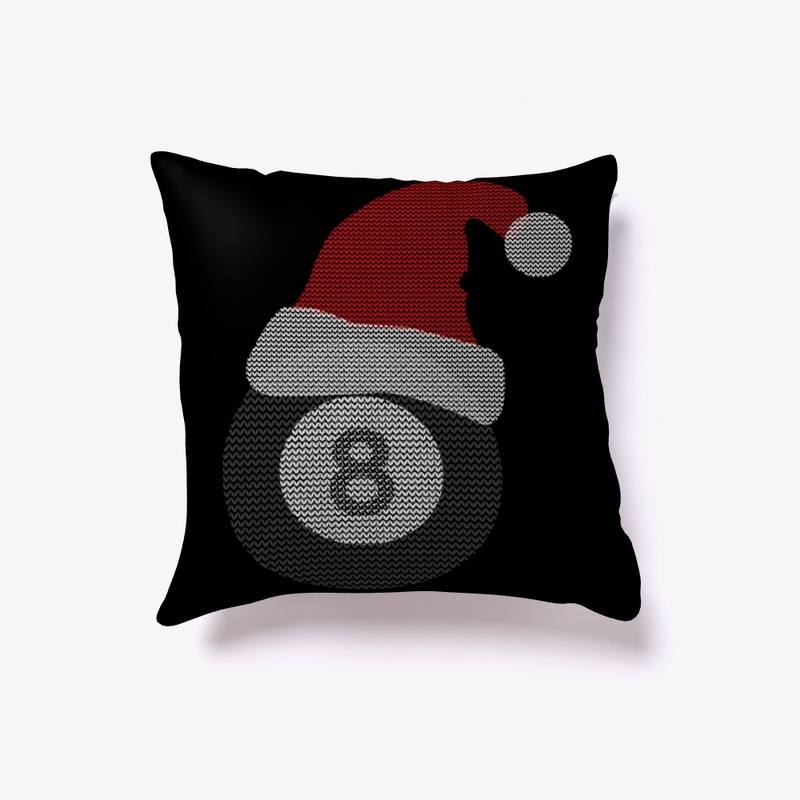Pool Ball Christmas T-shirt
