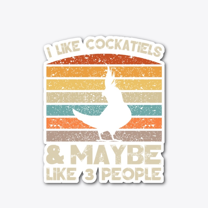 Gift for Cockatiel lover t-shirt