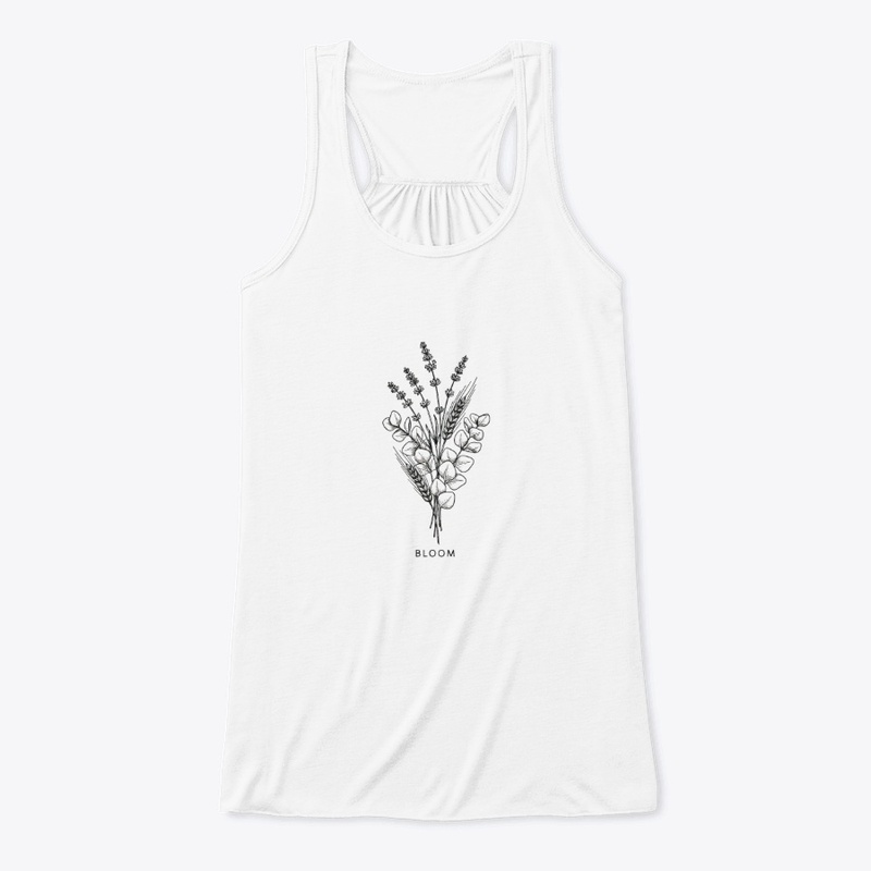 Botanical Bloom Fine Line Tee
