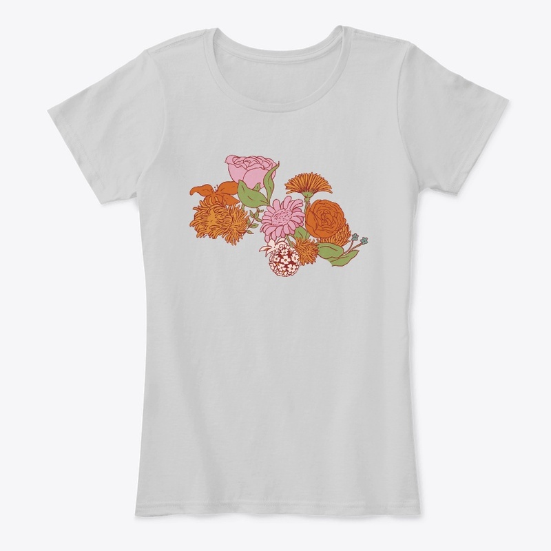 Autum Colors Flower Garland