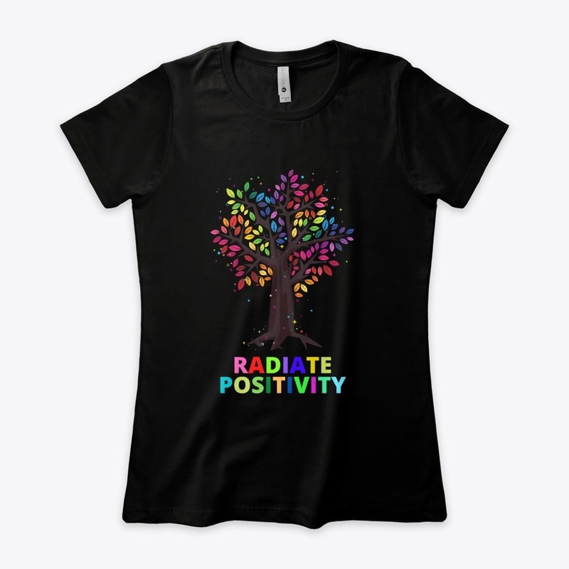 Radiate positivity - yoga shirt