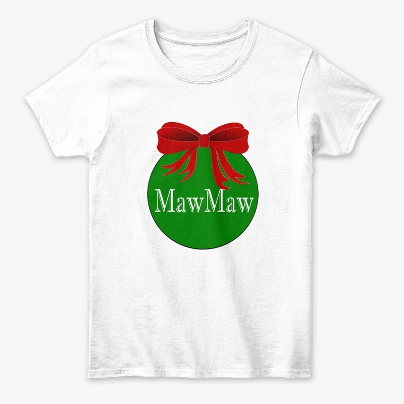 Maw Maw Christmas Ornament Shirt