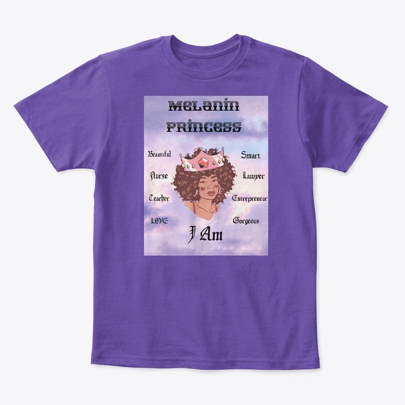 Melanin Princess  T-Shirt  (Kids)