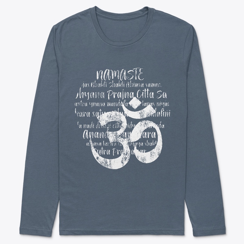 Namaste Wonderful Being - White