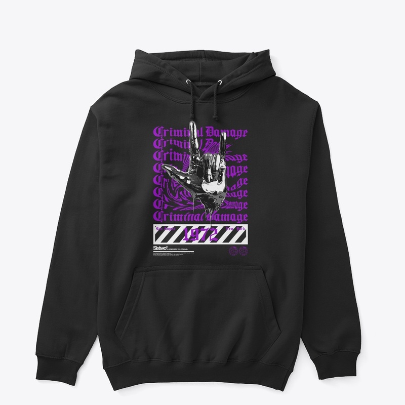 Hoodie CRIMINAL DAMAGE 